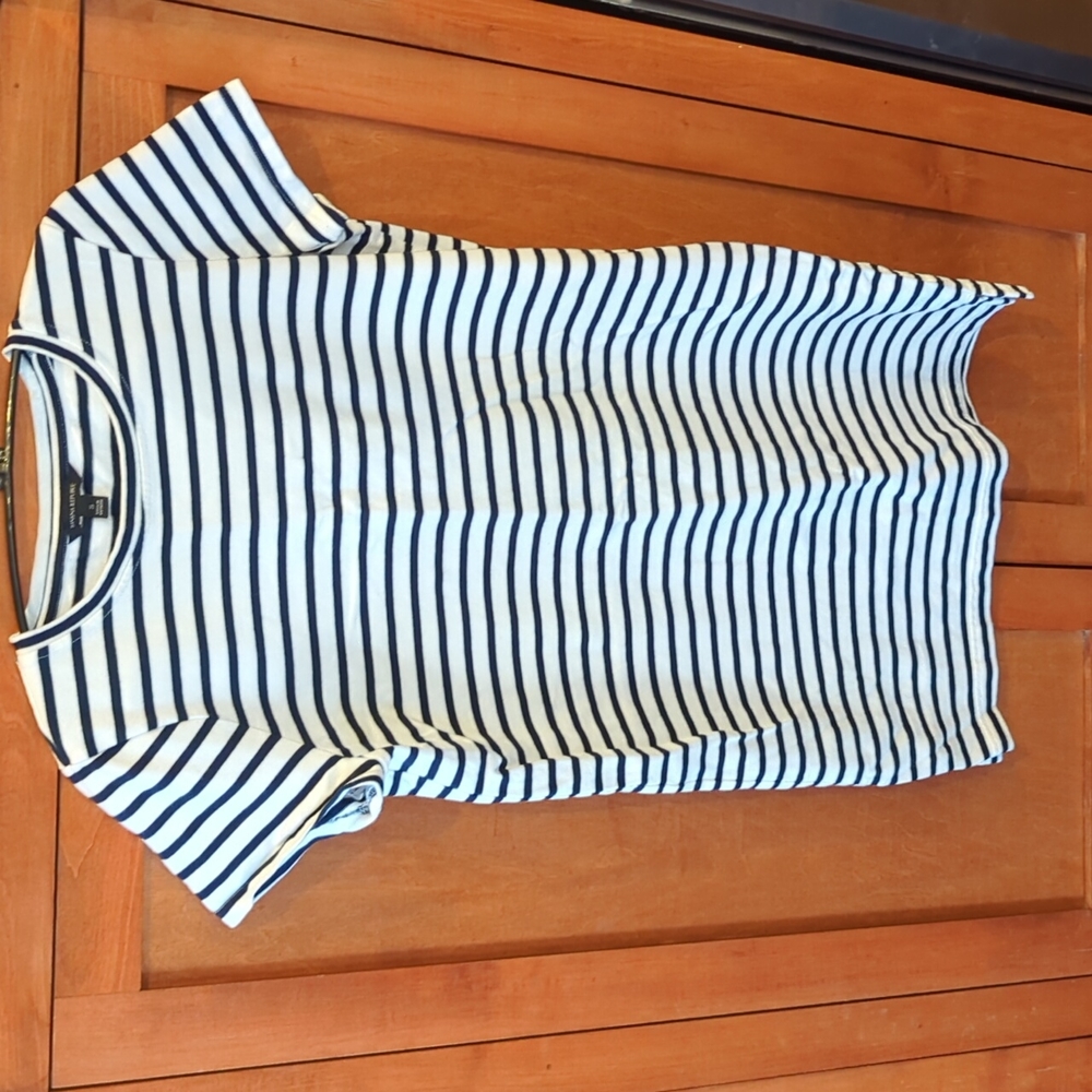 Banana Republic Striped Dress Small